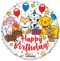 18" Birthday Pets Balloon