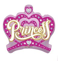 18" Princess Crown Shape Balloon