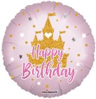 18" Birthday Castle Balloon