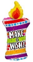 36" Birthday Candle Shape Balloon