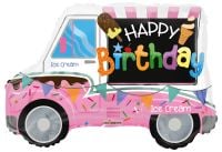 26" Birthday Ice Cream Truck Balloon