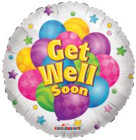 18" Get Well Balloons