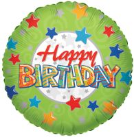 09" Birthday Patterns Balloon