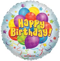 18" Balloon Bunches Birthday
