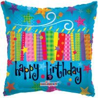 09" Birthday Blow Candles Balloon