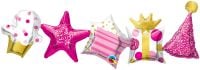 Garland Birthday Pink (2pcs) Balloon