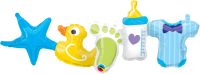 Garland Baby Boy (2pcs) Balloon