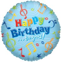 18" Happy Bday To You Balloon