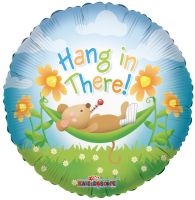 09" Get Well Hang In There Balloon