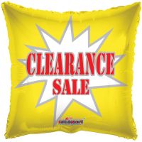 18" Clearance Sale (non-packaged) Balloon
