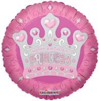 18" Princess Tiara Balloon