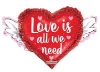 28" Love Is All We Need Balloon