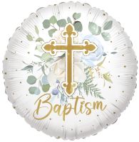 18" Baptism Cross Balloon