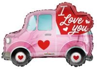 18" Love Truck Shape Balloon