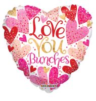 18" Love You Bunches Balloon