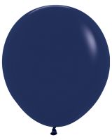 24" Fashion Navy Blue (10pcs) Sempertex Balloons