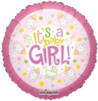 04" Baby Bottle Girl Balloon
