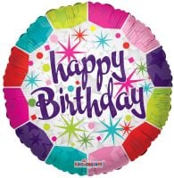 09" Happy Birthday Fresh Balloon