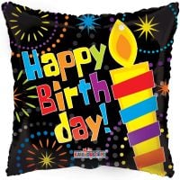 18" Happy Birthday Big Candle Balloon