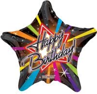 09" Birthday Rock Star Balloon