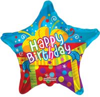 18" Birthday Big Present Balloon