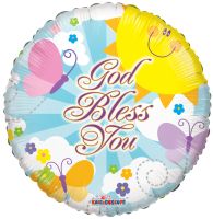 18" God Bless You Balloon