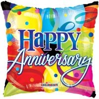 18" Anniversary With Balloons