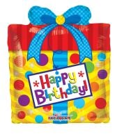 CI: 14" Birthday Present Balloon