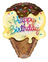 28" Ice Cream Shape Balloon