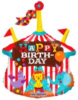 CI: 14" Circus Birthday Balloon