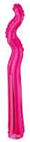 Kurly Zig Zag Magenta Balloon