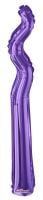 Kurly Zig Zag Purple Balloon