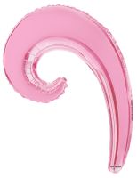 Kurly Wave Pink Balloon