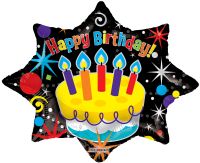 28" Party Explosion Shape Balloon