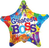 09" Greatest Boss Star Balloon
