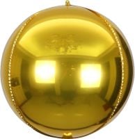 Orb 08" Gold Balloon