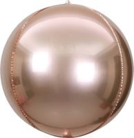 Orb 08" Rose Gold Balloon
