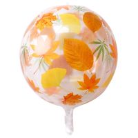 Orb 16" Fall Leaves Balloon
