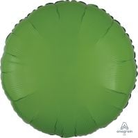 18" Kiwi Green Circle Balloon