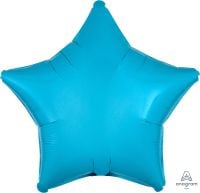 18" Caribbean Blue Star Balloon