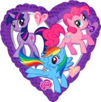 18" My Little Pony Heart Balloon