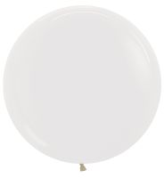 24" Crystal Clear (10pcs) Sempertex Balloons