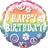 04" Birthday 60's Retro Balloon