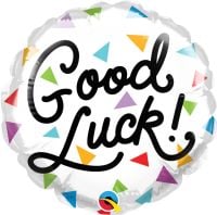 04" Good Luck Triangles Balloon