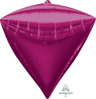 Diamondz 17" Bright Pink Balloon