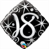 18" 18 Elegant Sparkles and Swirls Balloon