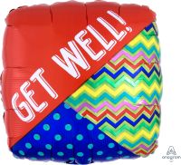 18" Get Well Wishes Balloon