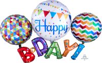 Multi-Balloon Happy B-D-A-Y
