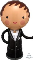 SuperShape Handsome Groom Balloon