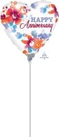 04" Happy Anniversary Watercolor Balloon